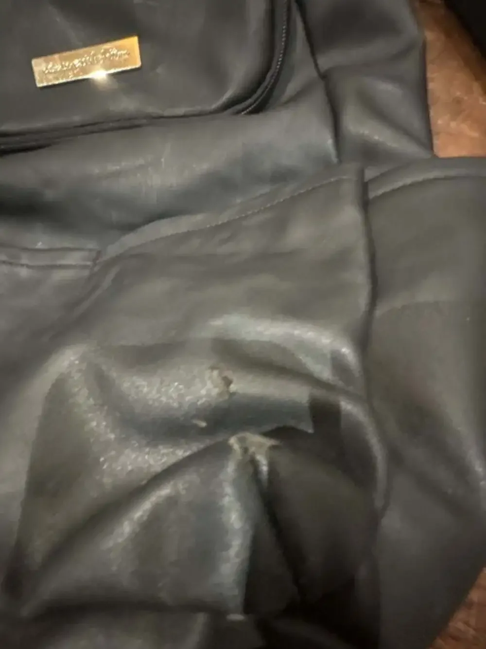 Petunia Pickle‎ Bottom Method Backpack in Black Matte Leatherette